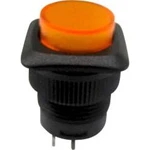 Tlačítkový spínač TRU COMPONENTS TC-R13-508BL-05YL, 250 V/AC, 1.5 A, žlutá, 1 ks