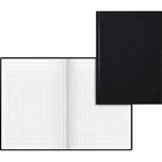 König & Ebhardt poznámková kniha 8655227 černá DIN A5 čtverečkovaný