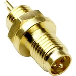 SMA reverzní konektor BKL Electronic 0419011 - zásuvka, vestavná vertikální, 50 Ω, 1 ks