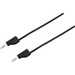VOLTCRAFT MSB-300 měřicí kabel [lamelová zástrčka 4 mm - lamelová zástrčka 4 mm] černá, 0.75 m