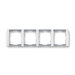 ABB Element čtyřrámeček bílá/ledová šedá 3901E-A00140 04 vodorovný