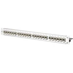 Síťový patch panel Metz Connect 130921-E, 24 portů, CAT 6A, 1 U