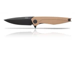Zavírací nůž ANV® Z300 G10 Liner Lock - Coyote rukojeť, černá čepel - DLC (Barva: Coyote, Varianta: Černá čepel - DLC)