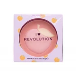Makeup Revolution London I Heart Revolution Fruity Blusher 9,2 g lícenka pre ženy Peach