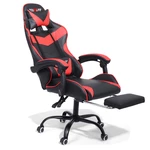 Douxlife® Racing GC-RC02 Gaming ChairErgonomic Design 150°Reclining Thick Padded Back Integrated Armrest Restractable