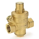 TMOK Brass Adjustable Water Heater Pressure Reducing Valve 1/2" 3/4" 1" 1-1/4" 1-1/2" 2" Safety Relief Valve Pressure Re