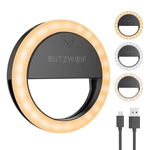BlitzWolf® BW-SL0 Pro LED Ring Light Clip-on Fill Light Mini Portable Selfie Lights 600mAh 1000 Lumens High Brightness S