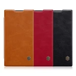 NILLKIN Flip Shockproof Card Slots Holder Full Cover PU Leather PC Protective Case for Sony Xperia L2