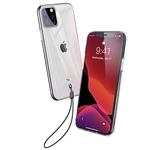 Baseus Clear Transparent Soft TPU Protective Case with Lanyard For iPhone 11 Pro Max 6.5 Inch