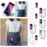 Bakeey Transparent Shockproof With Drawstring Necklace Rope Protective Case For Xiaomi Redmi Note 7 / Redmi Note 7 Pro N