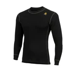 Merino triko Aclima WarmWool Crew Neck shirt 200g - Jet Black Velikost: S