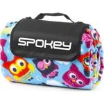 Spokey Picnic Owl Pikniková deka s popruhem 180 x 210 cm
