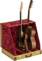 Fender Classic Series Case Stand 3 Tweed Több gitárállvány