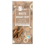 ICHOC Vegan bílý nugát s oříšky BIO 80 g