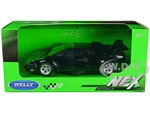 Lamborghini Countach LP 5000 S Black "NEX Models" Series 1/24 Diecast Model Car by Welly