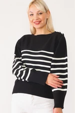 Z0030 DEWBERY WOMEN'S SWEATER-BLACK