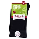 BELLINDA Dámské ponožky bambus comfort vel.35-38 černé 1 pár