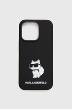 Puzdro na mobil Karl Lagerfeld iPhone 14 Pro 6,1'' čierna farba