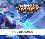 Mobile Legends - 4770 Diamonds Key