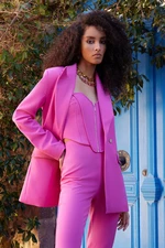 Blezer damski Trendyol Pink