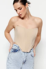 Női top Trendyol Strapless