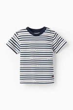 Detské bavlnené tričko zippy vzorovaný