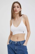 Top Calvin Klein Jeans dámský, bílá barva, J20J221345