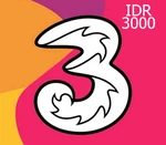 Tri 3000 IDR Mobile Top-up ID
