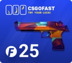 CSGOFAST 25 Fast Coins Gift Card