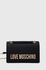 Kabelka Love Moschino černá barva