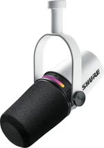 Shure MV7+ -W USB mikrofón
