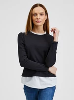 Orsay Black Ladies pulóver ingbetéttel - Női
