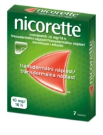Nicorette ® invisipatch 10 mg/16 h transdermální náplasti 7 ks