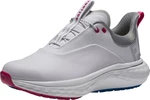Footjoy Quantum Womens Golf Shoes White/Blue/Pink 40,5 Calzado de golf de mujer