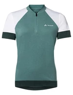 Women's cycling jersey VAUDE Altissimo Q-Zip Shirt Dusty moss 40