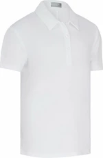 Callaway Youth Micro Hex Swing Tech Polo Brilliant White S