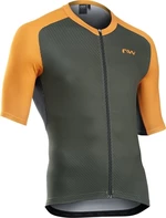 Northwave Force Evo Jersey Short Sleeve Forest Green L Maillot de ciclismo