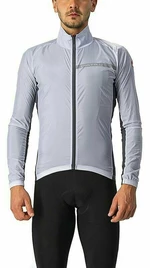 Castelli Squadra Stretch Jacket Silver Gray/Dark Gray S Chaqueta Chaqueta de ciclismo, chaleco