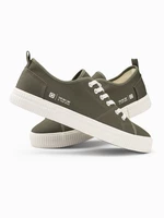 Ombre Classic men's BASIC low sneakers - olive