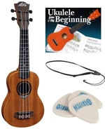 LAG TKU110S SET Sopránové ukulele Natural Satin