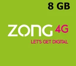 Zong 8 GB Data Mobile Top-up PK