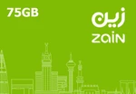 Zain 75GB Data Gift Card SA