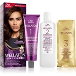 Wella Wellaton Intense permanentní barva na vlasy s arganovým olejem odstín 4/0 Medium Brown 1 ks