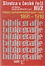 Slavica v české řeči III/2