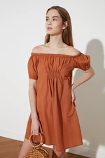 Trendyol Dress - Brown - Basic