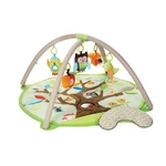 SKIP HOP Deka na hraní 5 hraček, polštářek Treetop Friends green-brown 0m+ SKIP HOP Deka na hraní 5 hraček, polštářek Treetop Friends green-brown 0m+