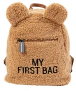 Childhome , Detský batoh My First Bag Teddy Beige