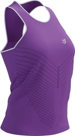 Compressport Performance Singlet W Royal Lilac/White S Laufunterhemd