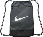 Nike Brasilia 9.5 Drawstring Bag Flint Grey/Black/White Gymsack Mochila / Bolsa Lifestyle