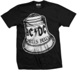 AC/DC Tričko Hells Bells Unisex Black XL